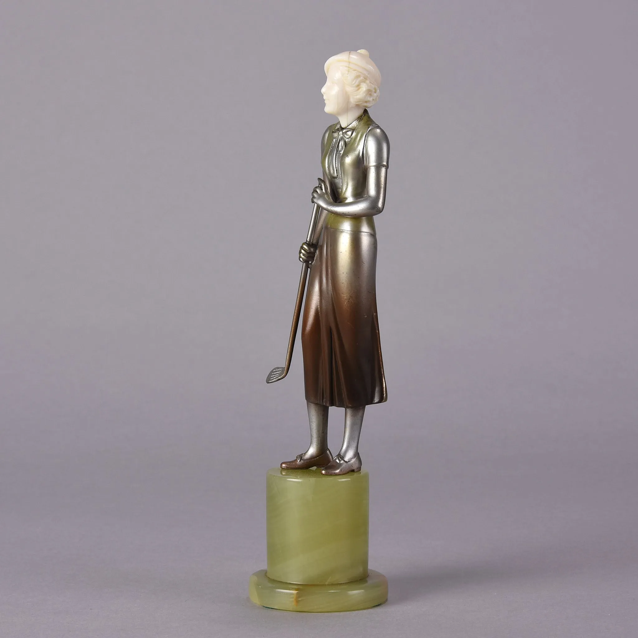 "Lady Golfer" by Josef Lorenzl