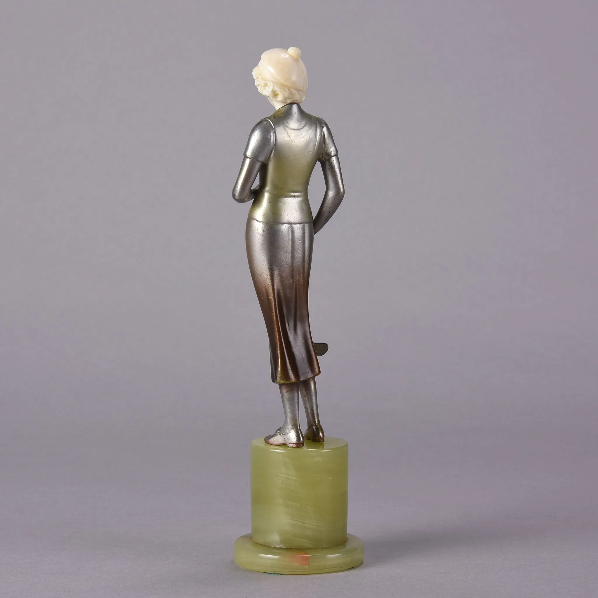 "Lady Golfer" by Josef Lorenzl