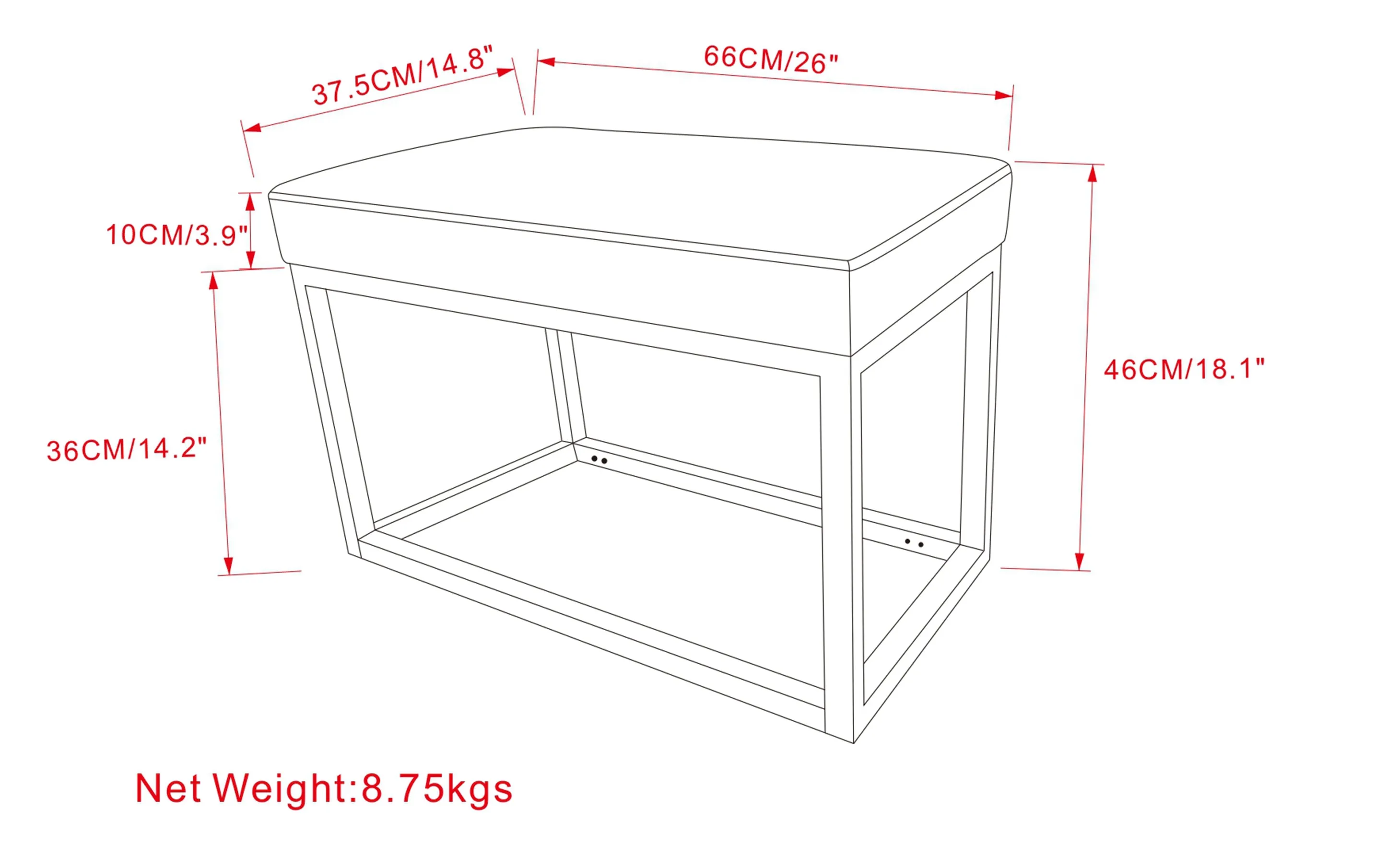 Reynolds Small Bench
