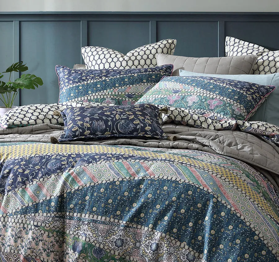 Rumi Quilt Cover Set Range Multi