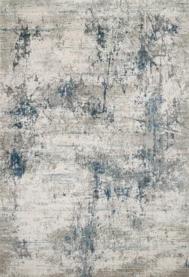 Sienne Rug in Ivory & Ocean