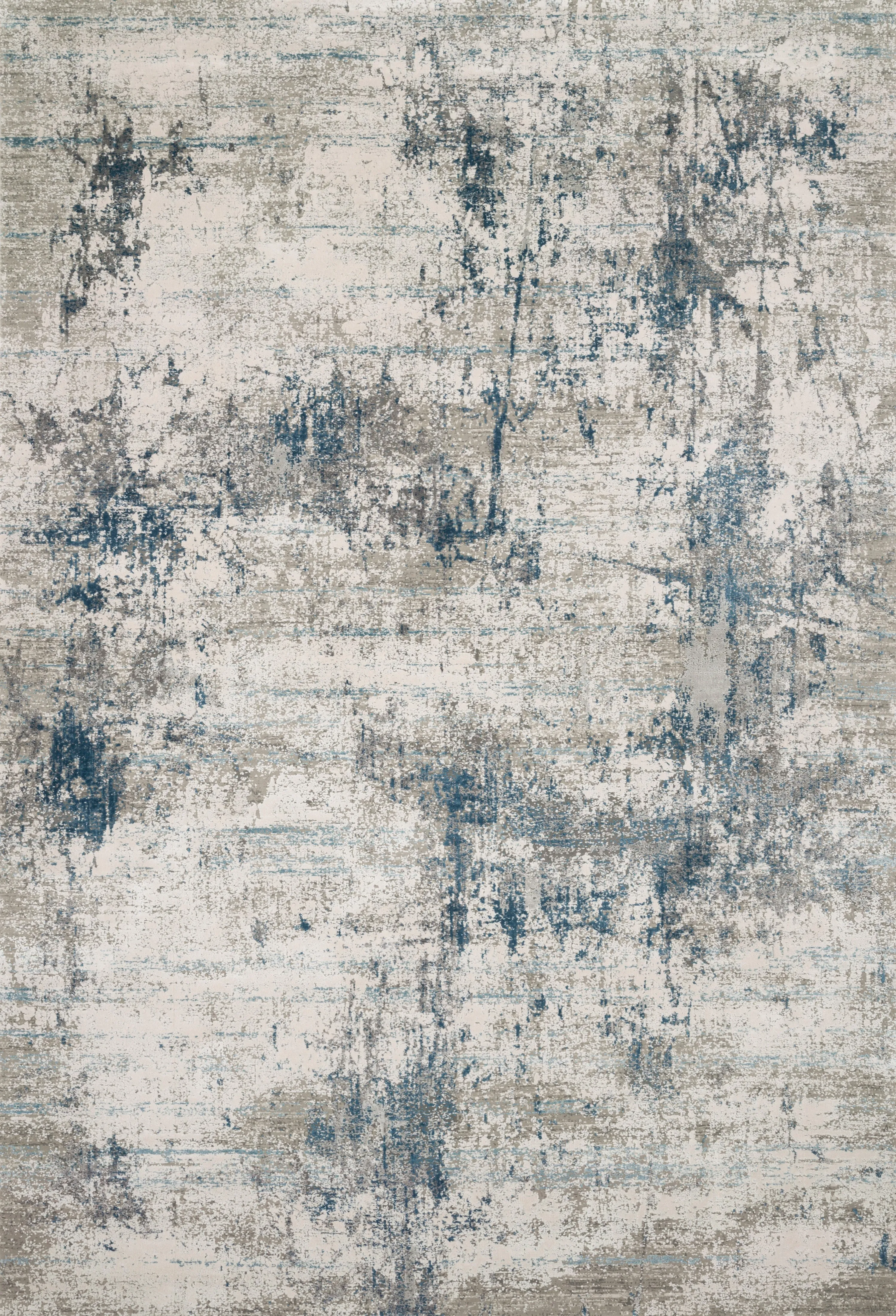 Sienne Rug in Ivory & Ocean