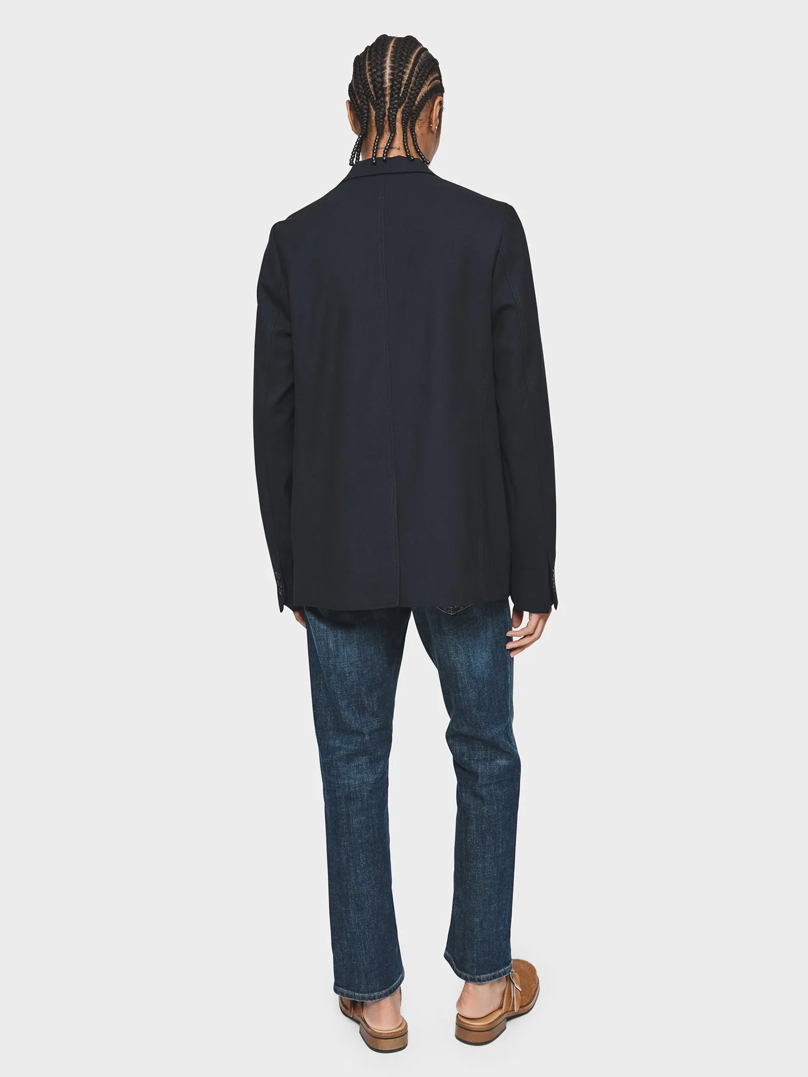 Soft Blazer in Navy