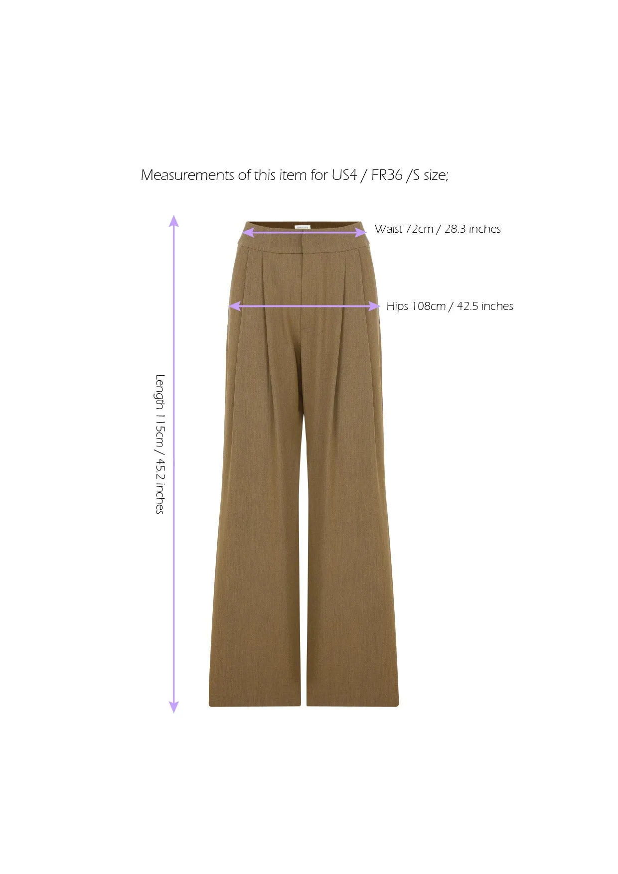 Tina Trousers In Khaki
