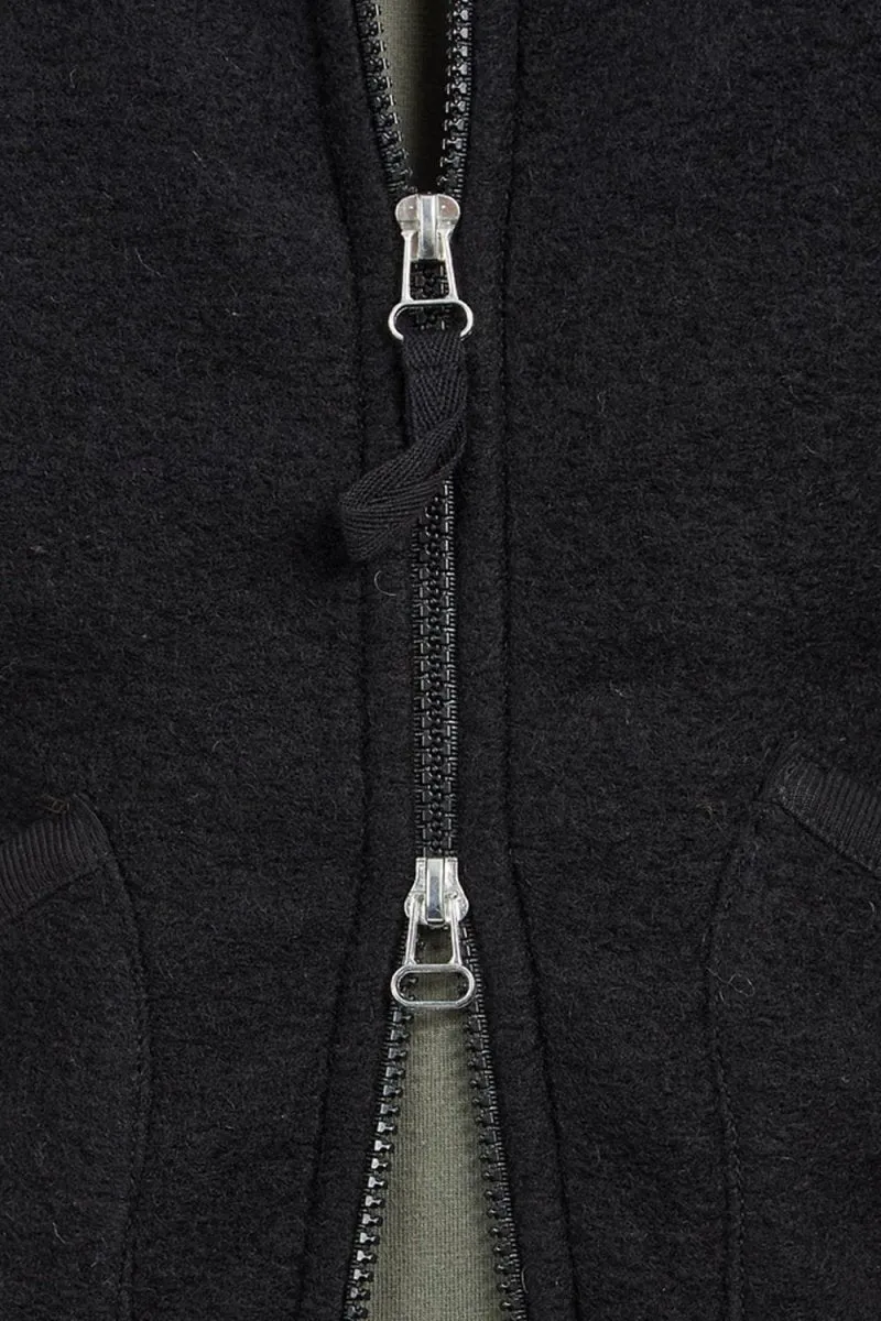 Universal Works Zip Waistcoat (Black)