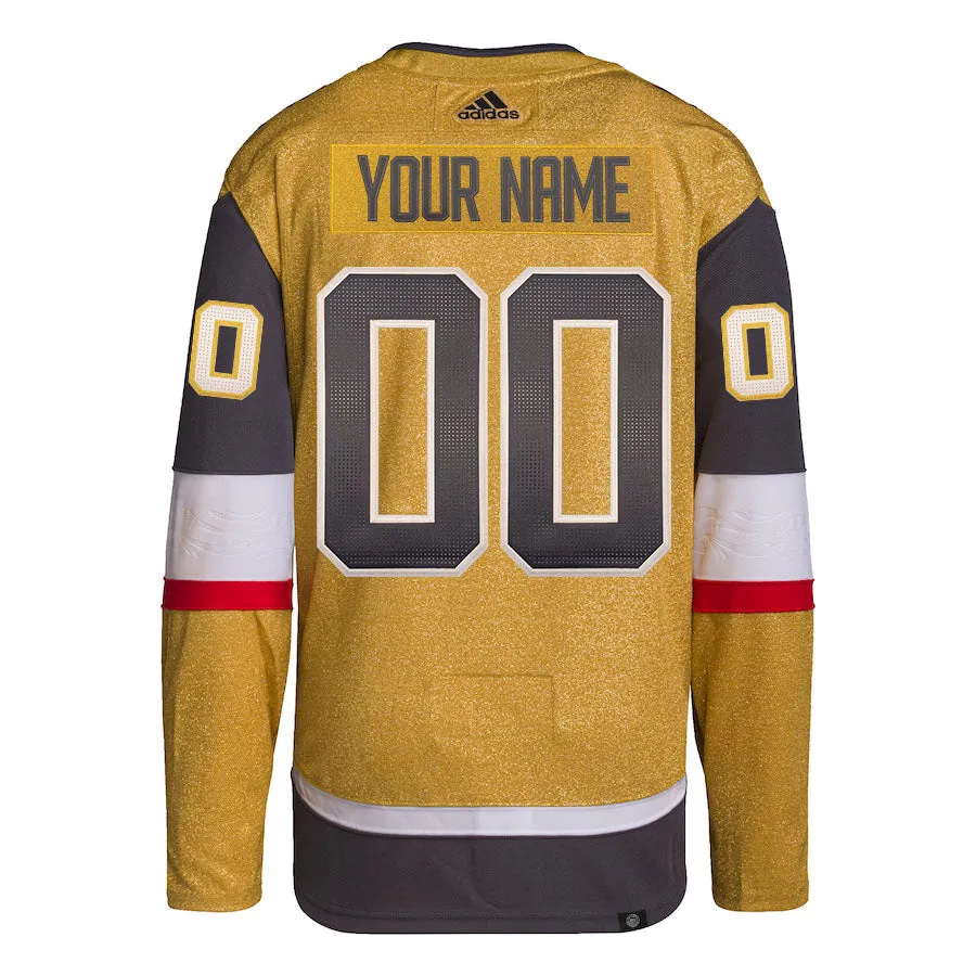 Vegas Golden Knights Fanatics/Adidas Gold Home Jersey Customization (JERSEY NOT INCLUDED) ***